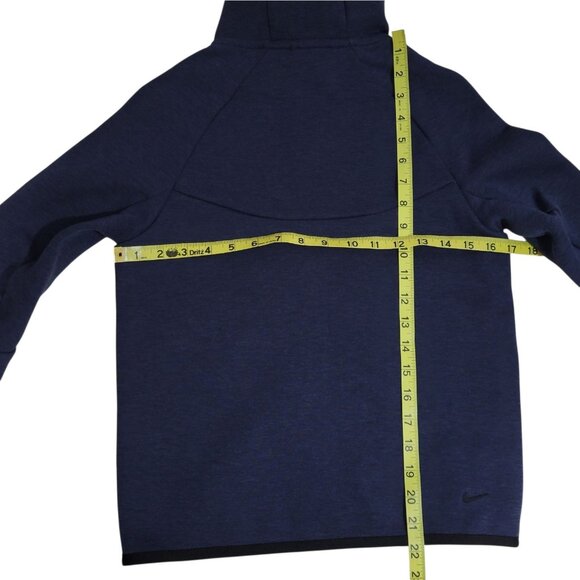 Nike Sportswear Big Kids Tech Fleece Full Zip Hoodie Size Medium 10-12 Yrs Blue - Picture 12 of 14